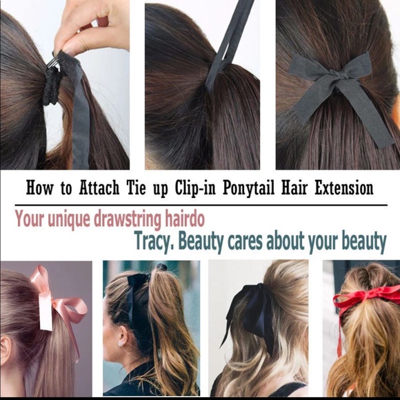 Blonde ponytail hair extension - Picture 8 of 8